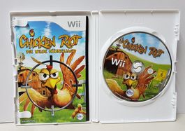 😎Chicken Riot Die wilde Hühner Jagd Federn Fliegen  Wii