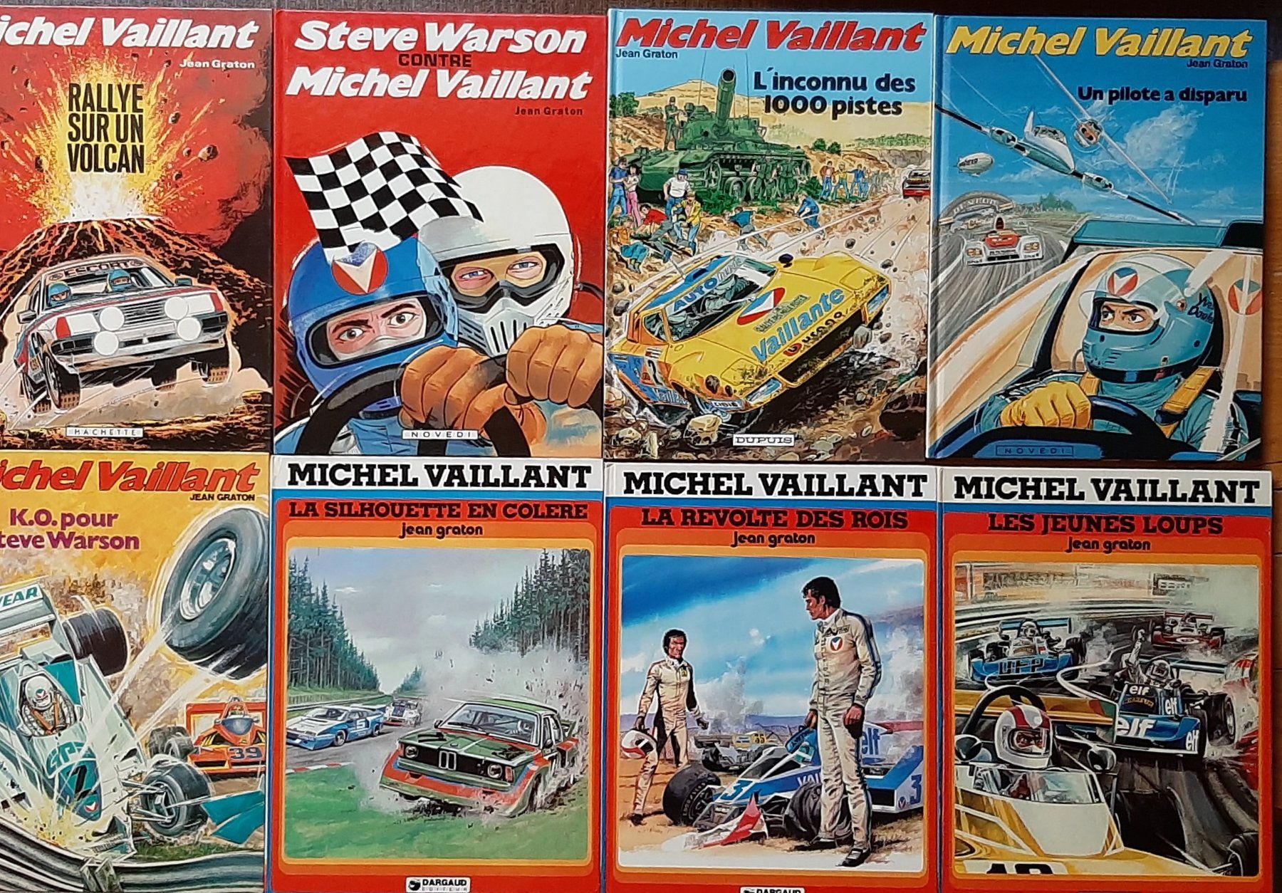 Fumetti: 8 BD  Michel Vaillant – Usato da Monthey venduto da ficelles