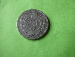 Oesterreich 1894, 20 Heller
