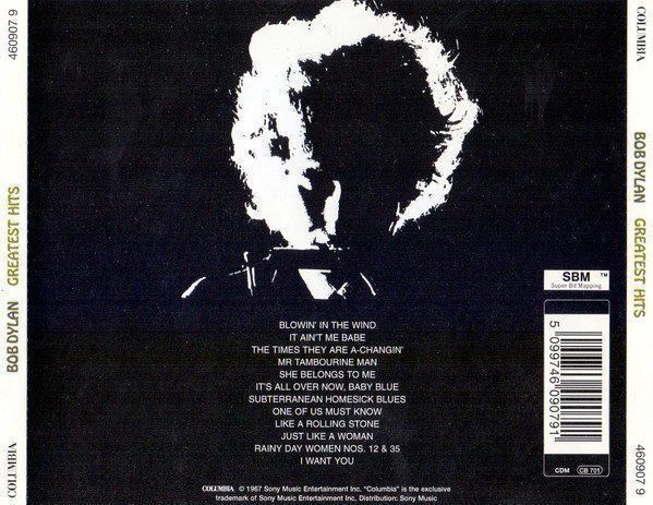 CD: Bob Dylan - include "It's All Over Now, Baby Blue" – Usato da Unterbäch venduto da kolbar 1