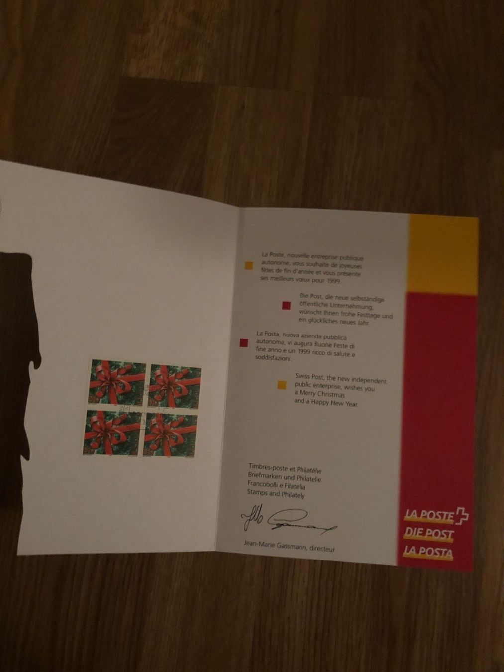 Alle Briefmarken: PTT-Weihnachtskarte 2.11.1998 – Neu (gemäss Beschreibung) aus Landquart von interesse63 1