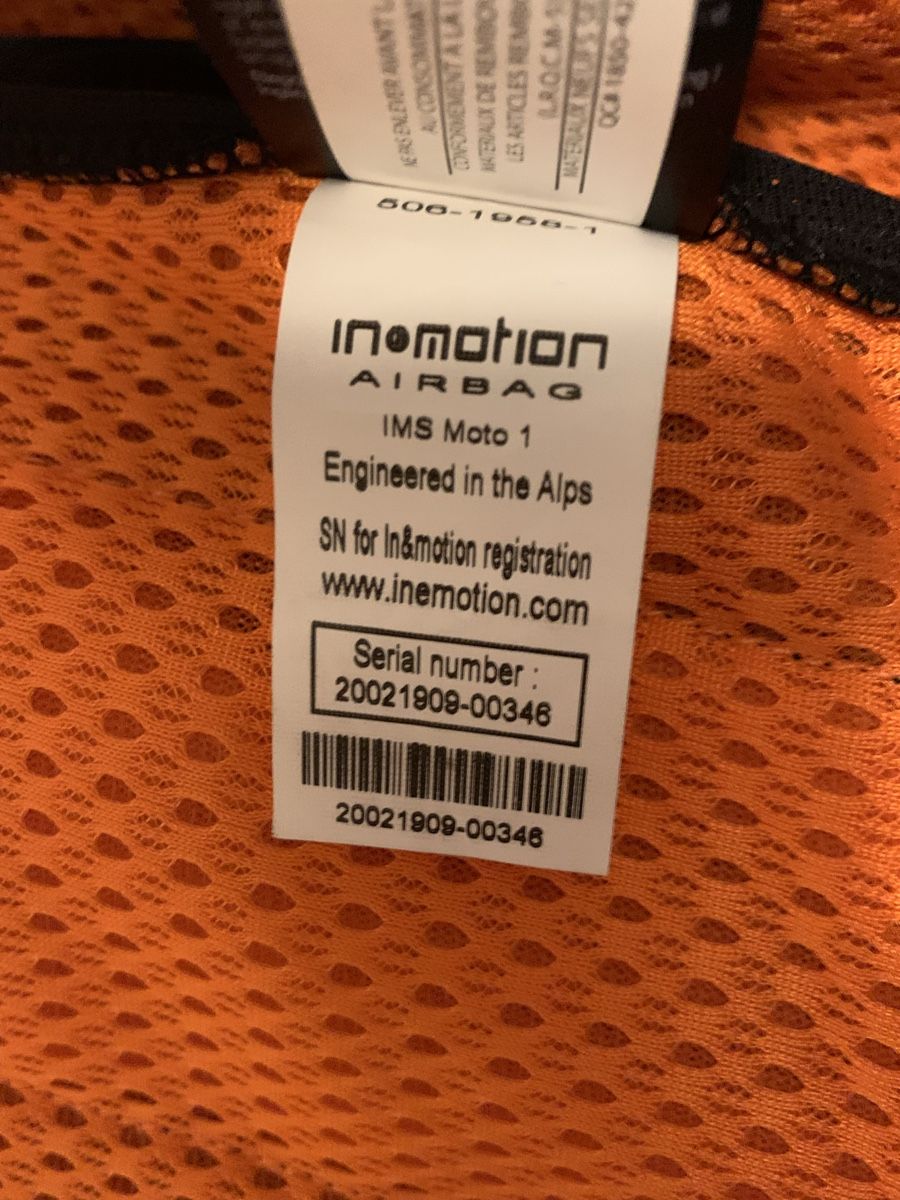 Ixon Protezioni & Imbottiture: Ixon Airbag Motorradweste U03 – Usato da Sumiswald venduto da tanscha. 5