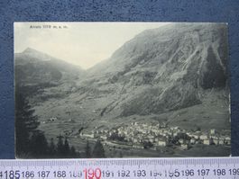 AITOLO TI AK 1914 FELDPOST MILITÄR LUFTBILD VOGELSCHAU