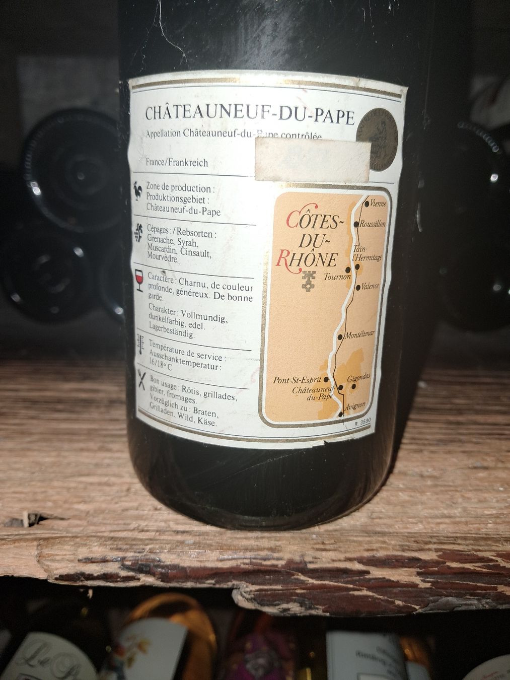 Wein: Châteauneuf-du-Pape cuvée Saint Grégoire 1982 – Neu und originalverpackt aus Le locle von juliensaran 3