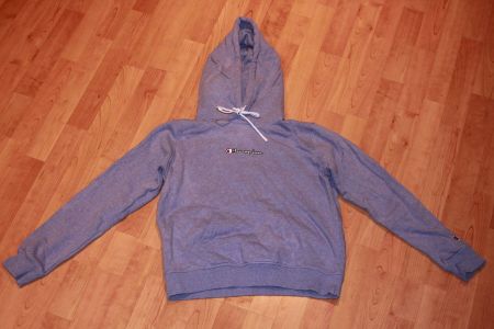 lila Hoodie Champion Grösse M