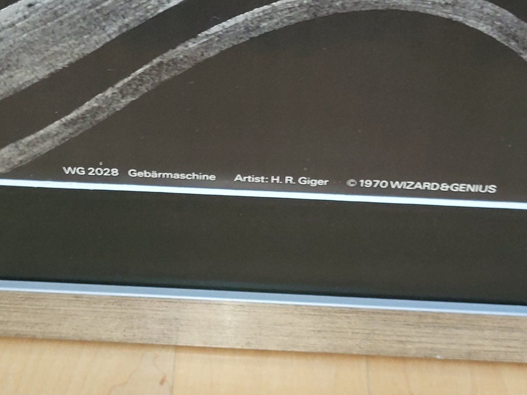 Poster & Bilder: H.R. Giger Originalposter inkl. Rahmen – Gebraucht aus Bern von Padeeeh 1