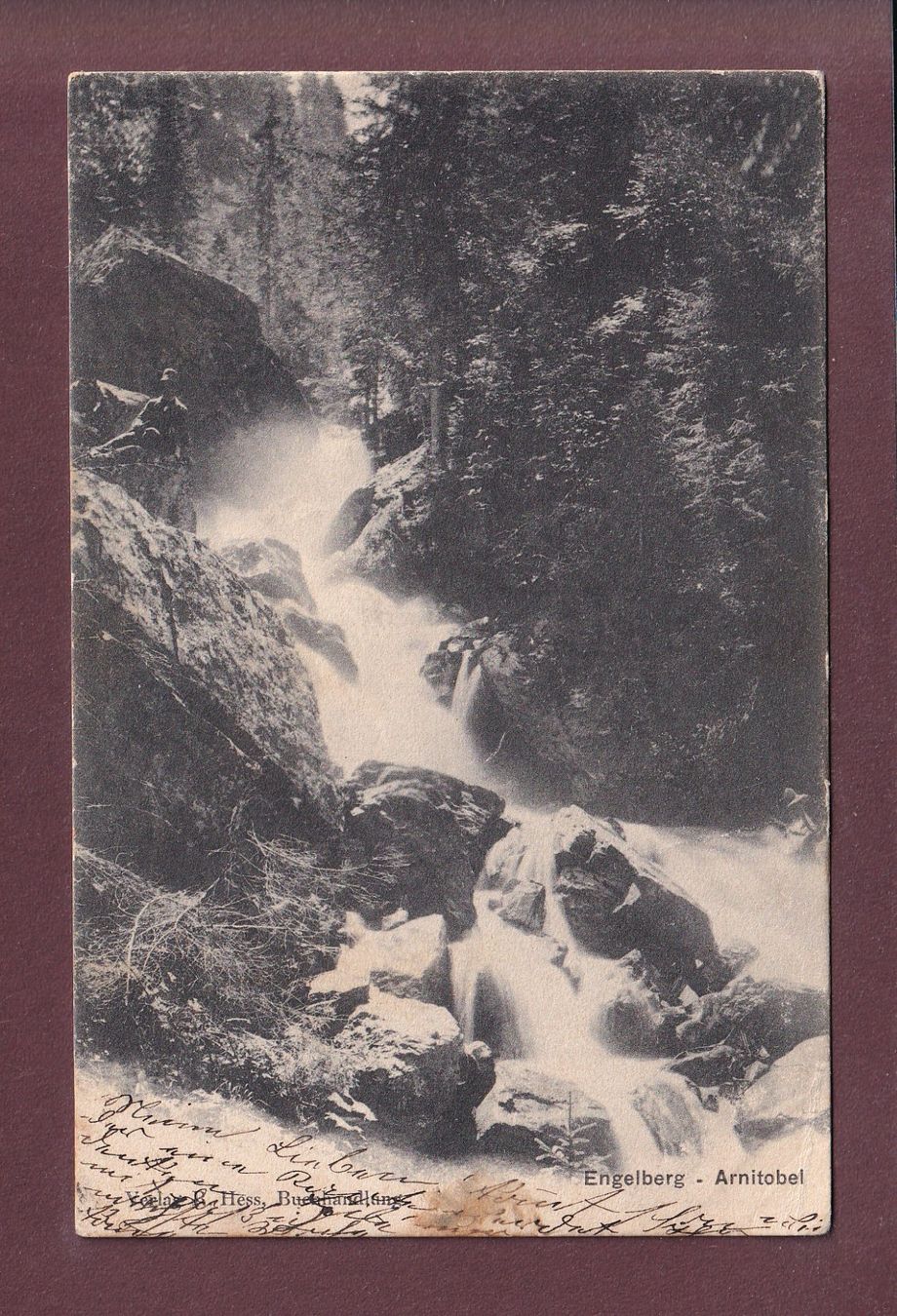 Ansichtskarten: Engelberg - ARNITOBEL - 1903 – Gebraucht aus Pully von nicecards