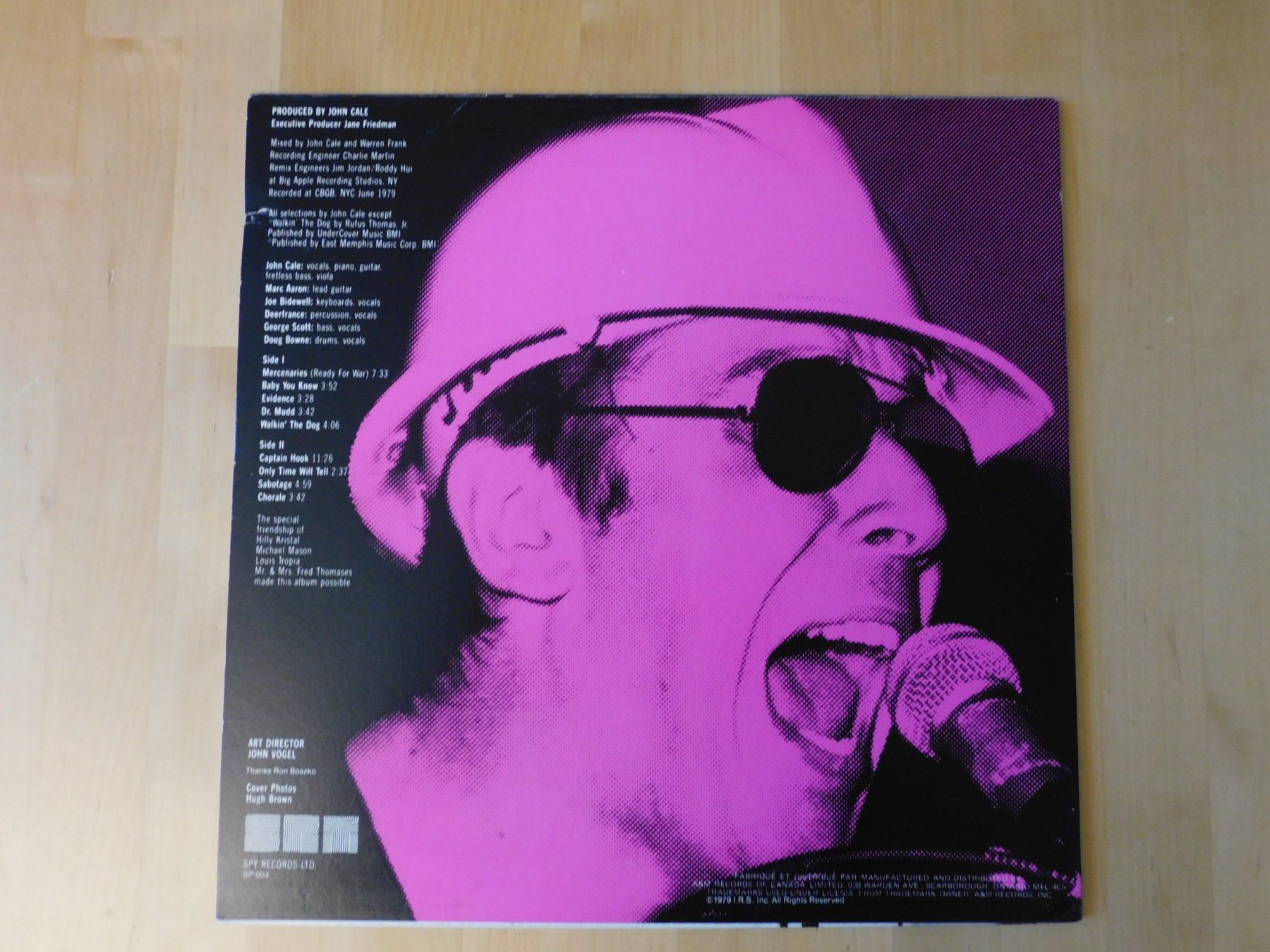 Dischi in vinile: John Cale - Sabotage/Live - 1979 Canada – Usato da Emmenbrücke venduto da Dickens 1