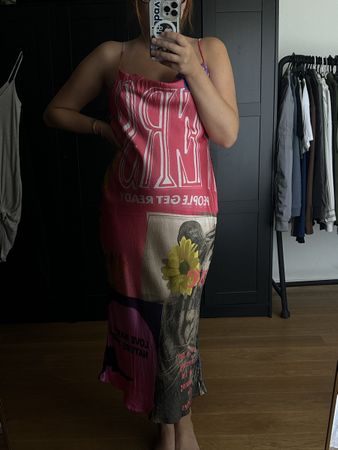 Desigual Sommerkleid Print Grösse S guter Zustand