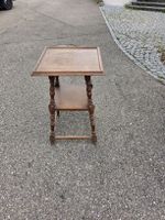 Beistelltisch Holz mit Regal guter Zustand