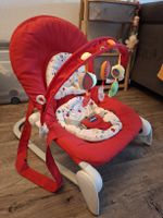 Chicco Babywippe rot mit Spielbogen