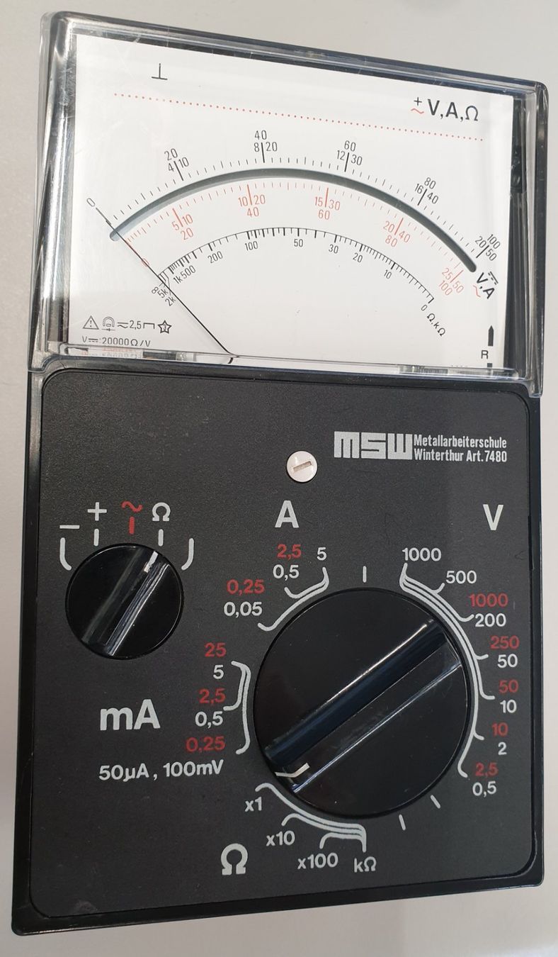 Multimeter analog Unimer 33 von Iskra in guten Zustand (Gebraucht) in ...