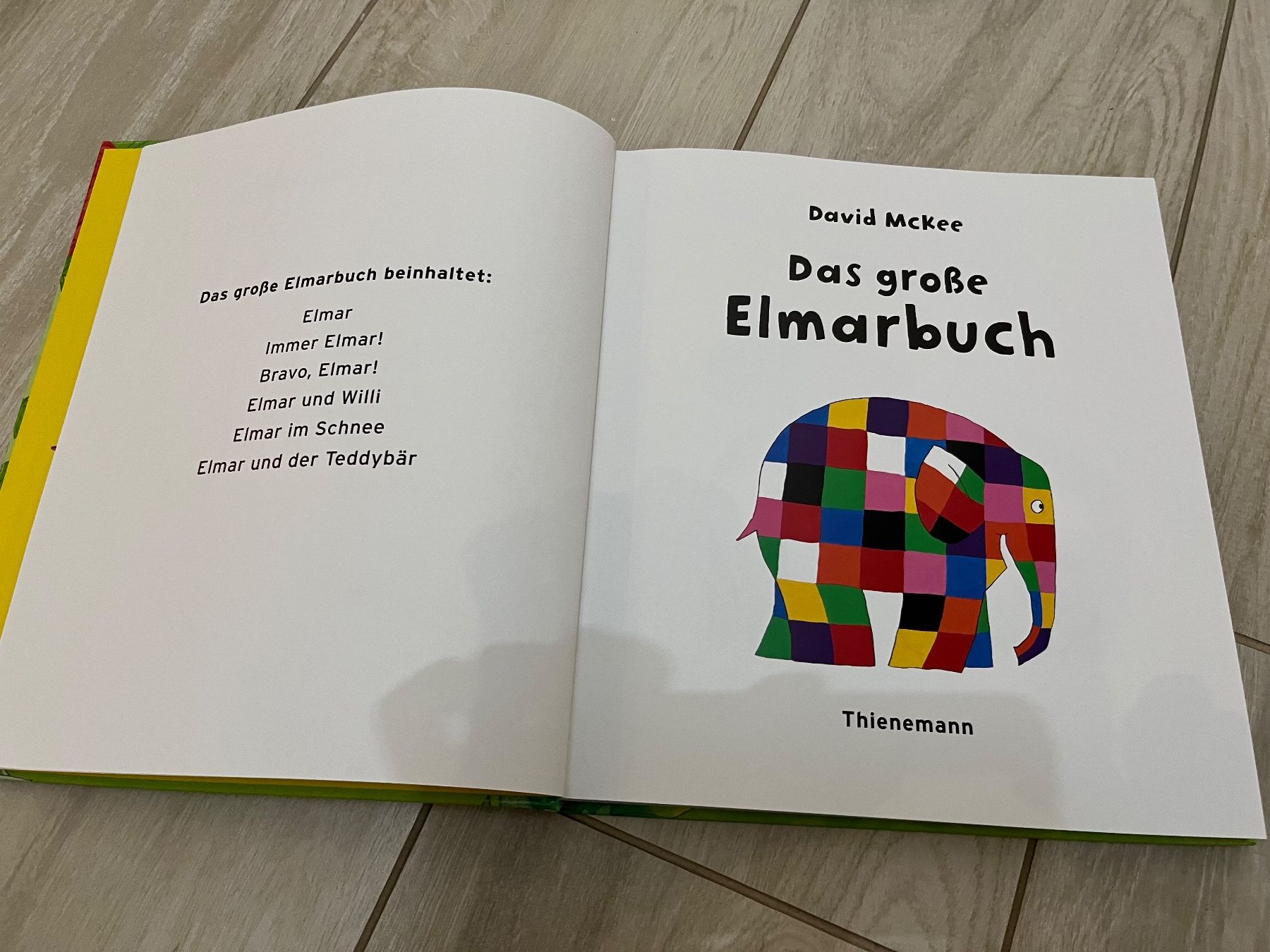 Libri: Das grosse Elmarbuch zum Vorlesen – Usato da Aeugst am Albis venduto da familie.schank 2
