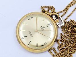 E.R.C. Taschenuhr mit Kette Handaufzug
