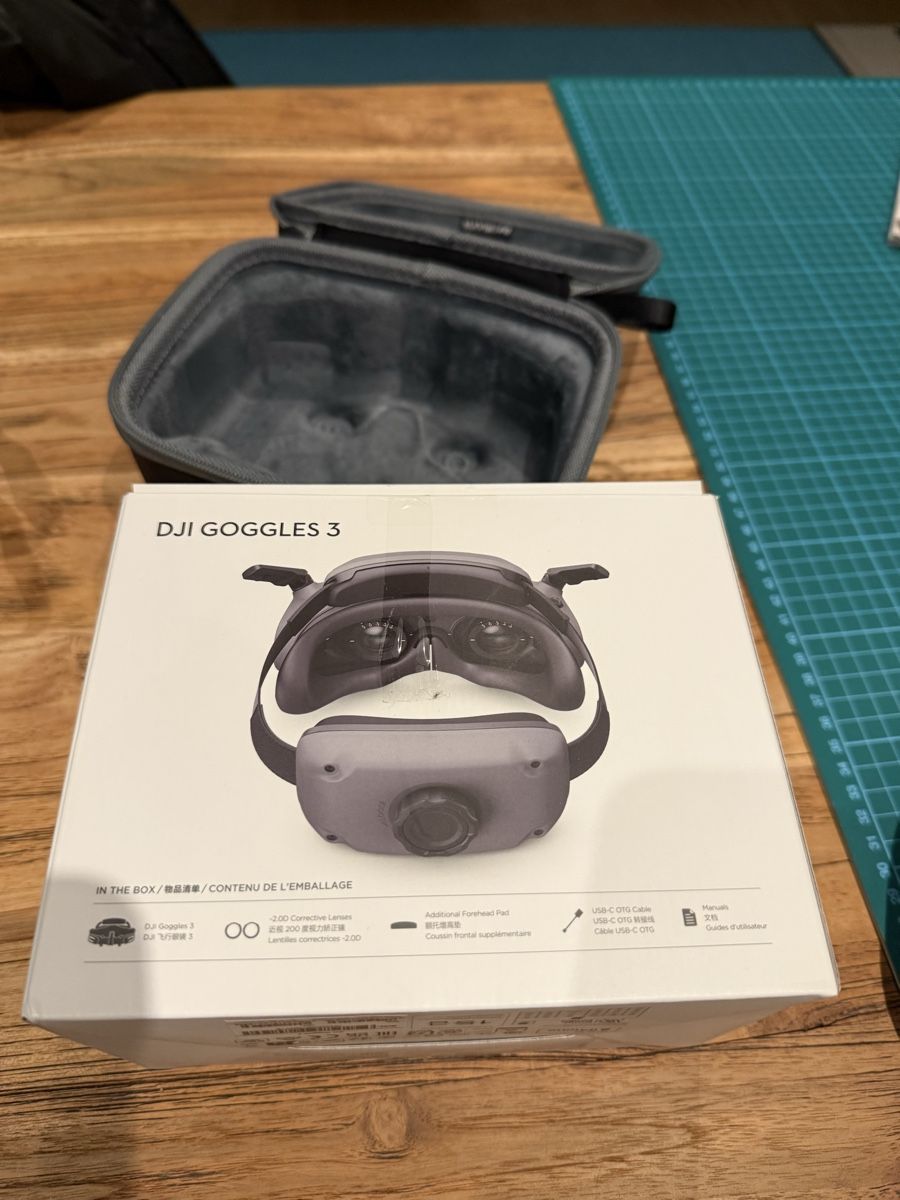 DJI VR Brille: DJI Goggles 3 - Neuwertig – Neu (gemäss Beschreibung) aus Hunzenschwil von Mp12 5