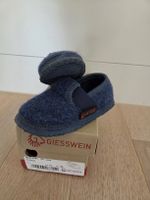 Giesswein Türnberg Hausschuhe Gr.26 blau, gebraucht