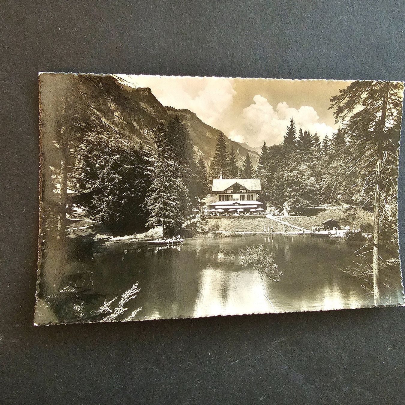 Ansichtskarten: Blausee mit Kurhaus – Gebraucht aus Wald AR von Bwaldy