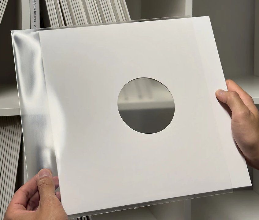 Schallplatten: 10 Stück 12“ Premium Außenhüllen (0,15mm / CPP-Folie) – Neu und originalverpackt aus Uster von Vinyl-Leidenschaft 1