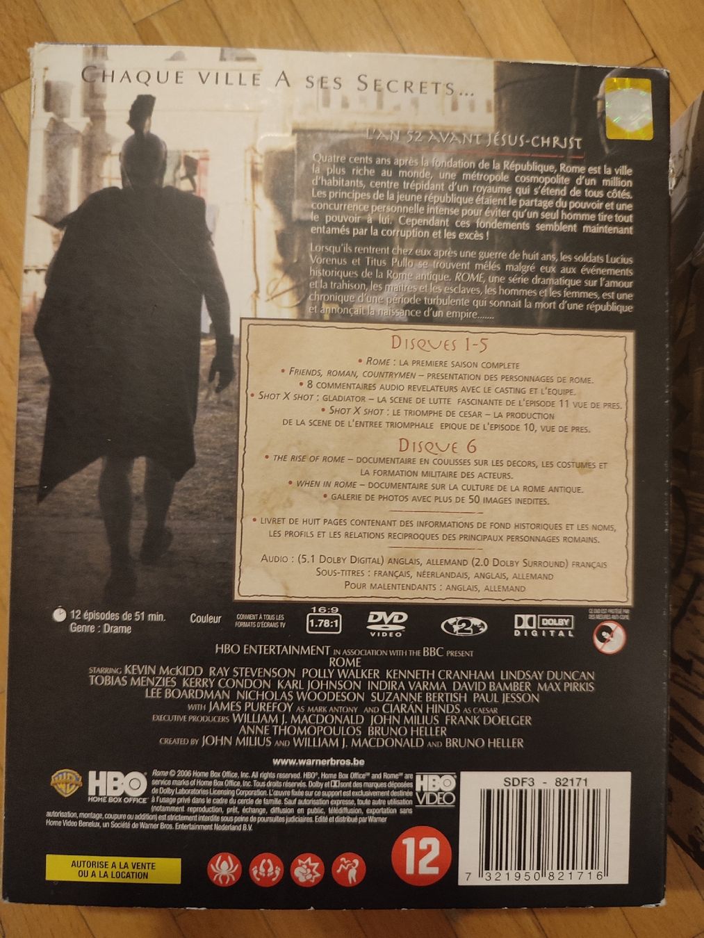Tutti i DVDs: Saisons 1 et 2 ROME  – Usato da Bougy-Villars venduto da Vogue 2