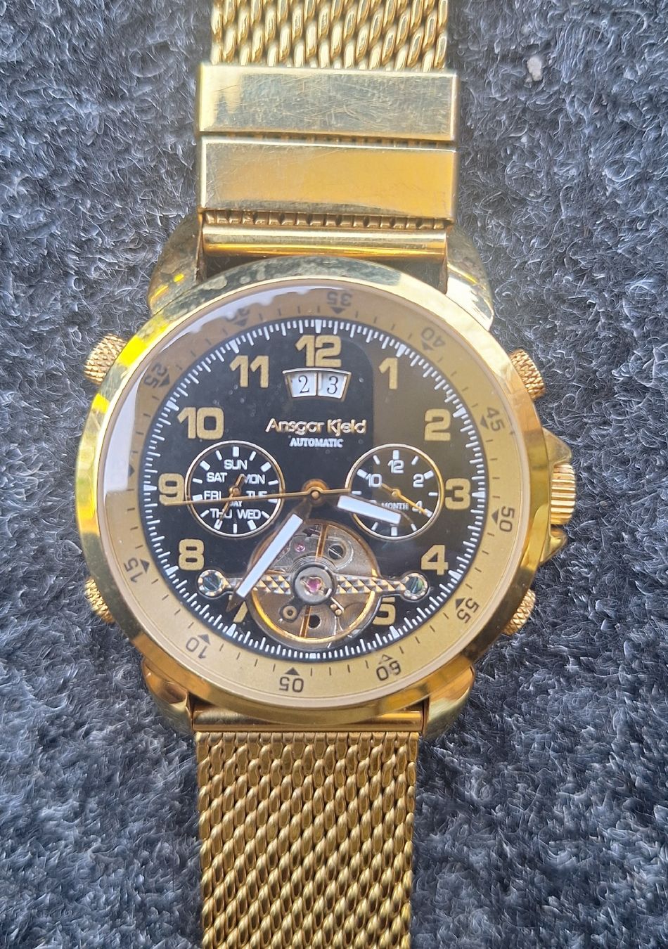 Orologi: SCHÖNE ANSGAR AUTOMATIC UHR – Usato da Niederwangen BE venduto da pfiff02