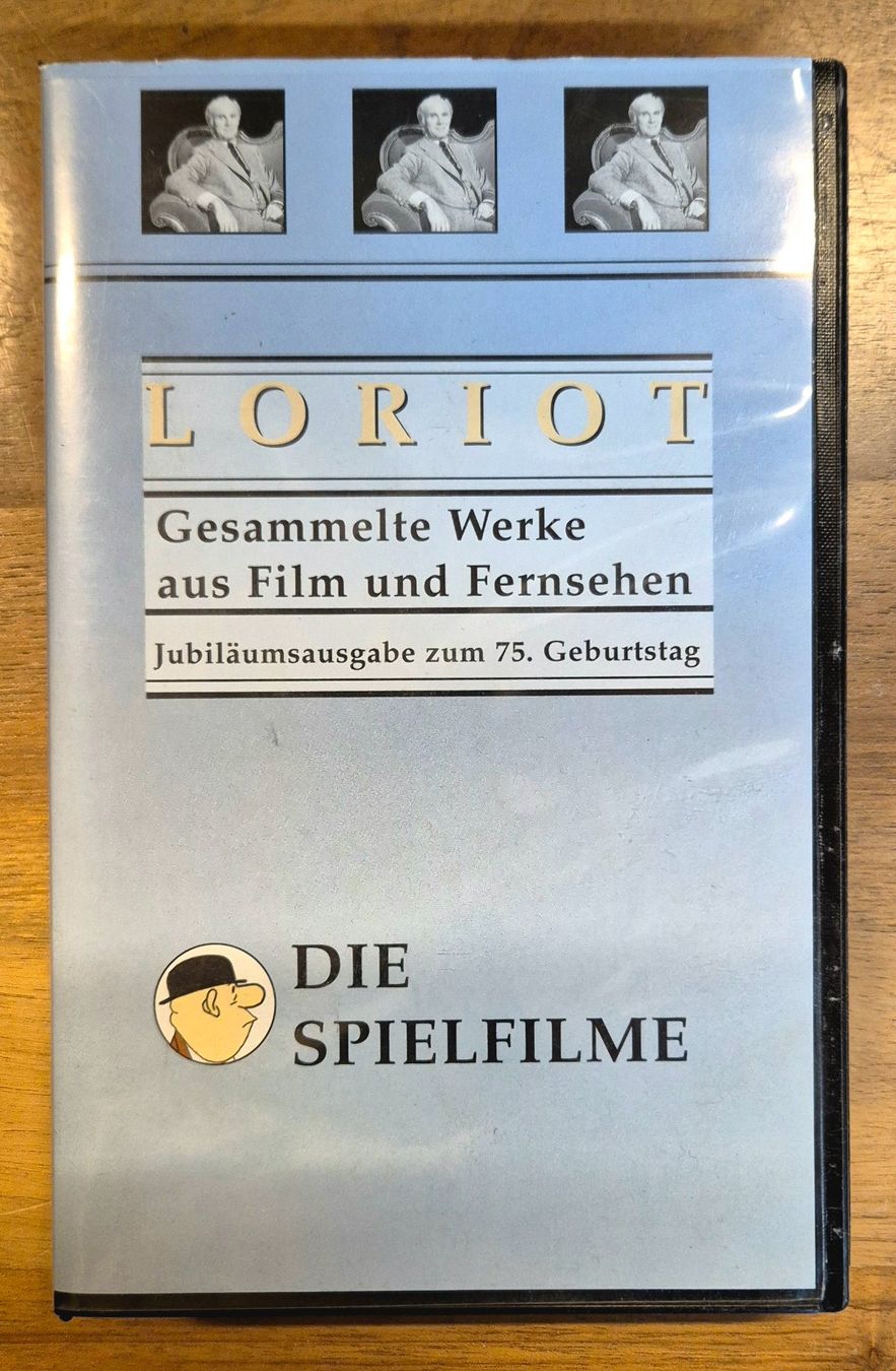 Tutti i VHS: VHS-Videokassette Loriot "Die Spielfilme" – Usato da Spreitenbach venduto da Weha9