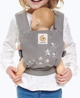 wie neu: Ergobaby Puppentrage Galaxy Grey mit Sternli