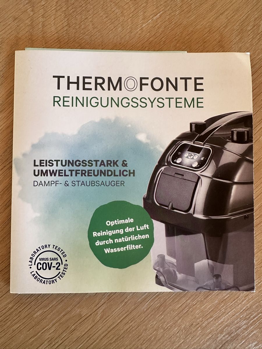 Pulitori a vapore: Thermofonte Reinigungssystem Clean Plus – Nuovo (secondo la descrizione) da Chur venduto da kinggino 5