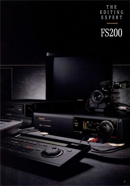 Panasonic NV-FS200 HQ Rarität! Video Cassette Recorder S-VHS