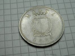 Malta 25 Cent, 1995