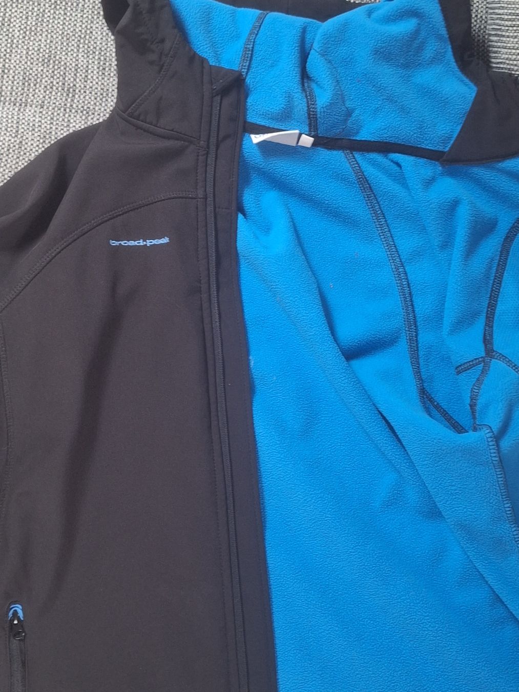Vestes & Manteaux: Softshell Jacke Broad Peak blaufutter Grösse 176 gebraucht – Neuf (Voir description) à Steinach par gut_2kzx 2