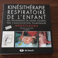 Livre Kinésithérapie  respiratoire de l'enfant