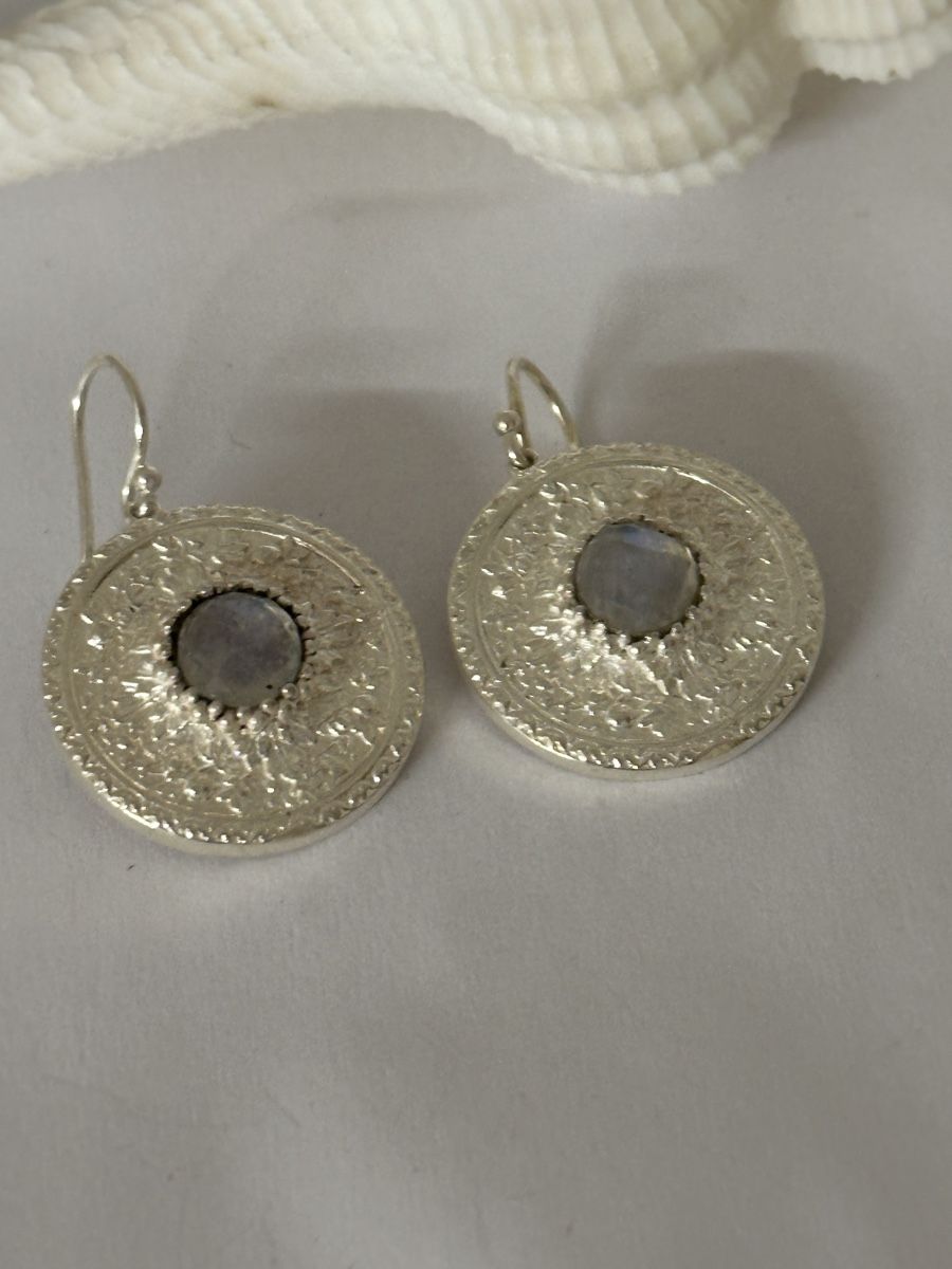 Orecchini pendenti & Orecchini a lobo: Ohrringe, Silber 925 Mondstein – Nuovo e nell'imballaggio originale da Niederglatt ZH venduto da Silberschmuck-design 2