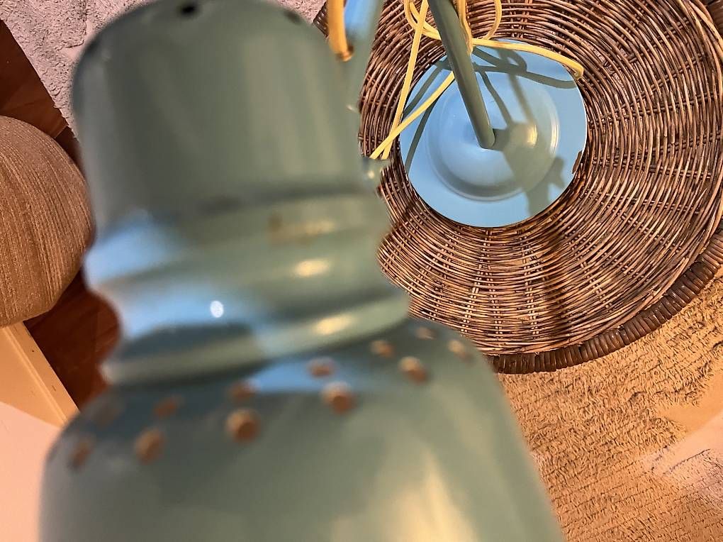 Lampade: Sebra Schreibtischlampe türkis – Usato da Flueh venduto da AF74 1