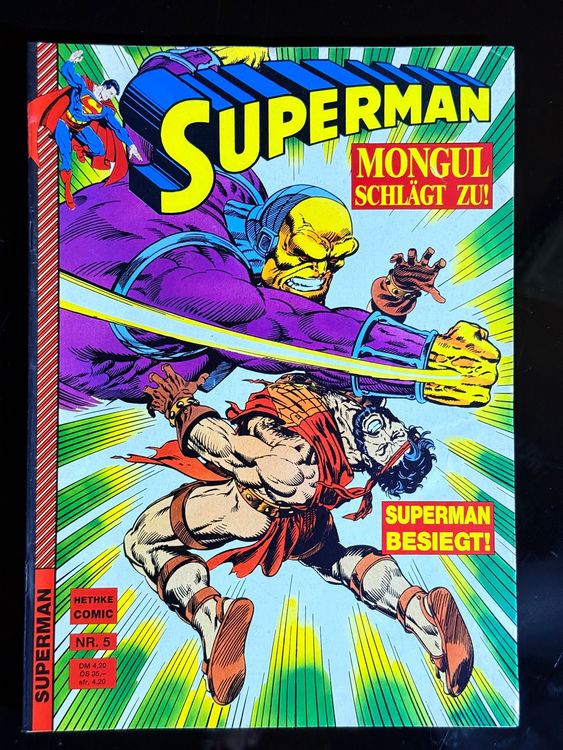 Superman Comic Heft Nr.3 - Mongul schlägt zu! Top Zustand (Neu (gemäss ...