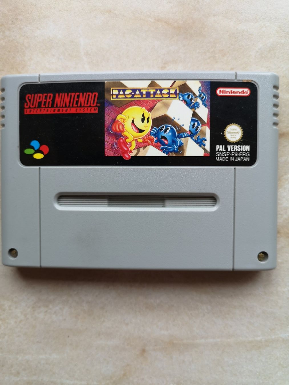 Nintendo Spiele: Super Nintendo *Pac-Attack* – Gebraucht aus Herisau von Leonie66