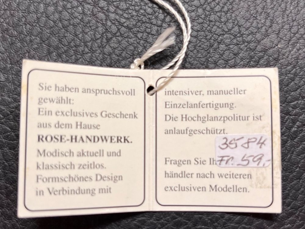 Rose Handwerk exklusives Messing 7