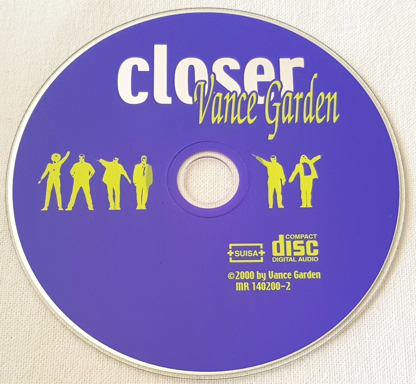 CD: Vance Garden - Closer - CD - 2000 - Switzerland First Press – Usato da Uster venduto da Zardodel 2