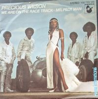 Vinyl Single Precious Wilson - We Are On The Race Track