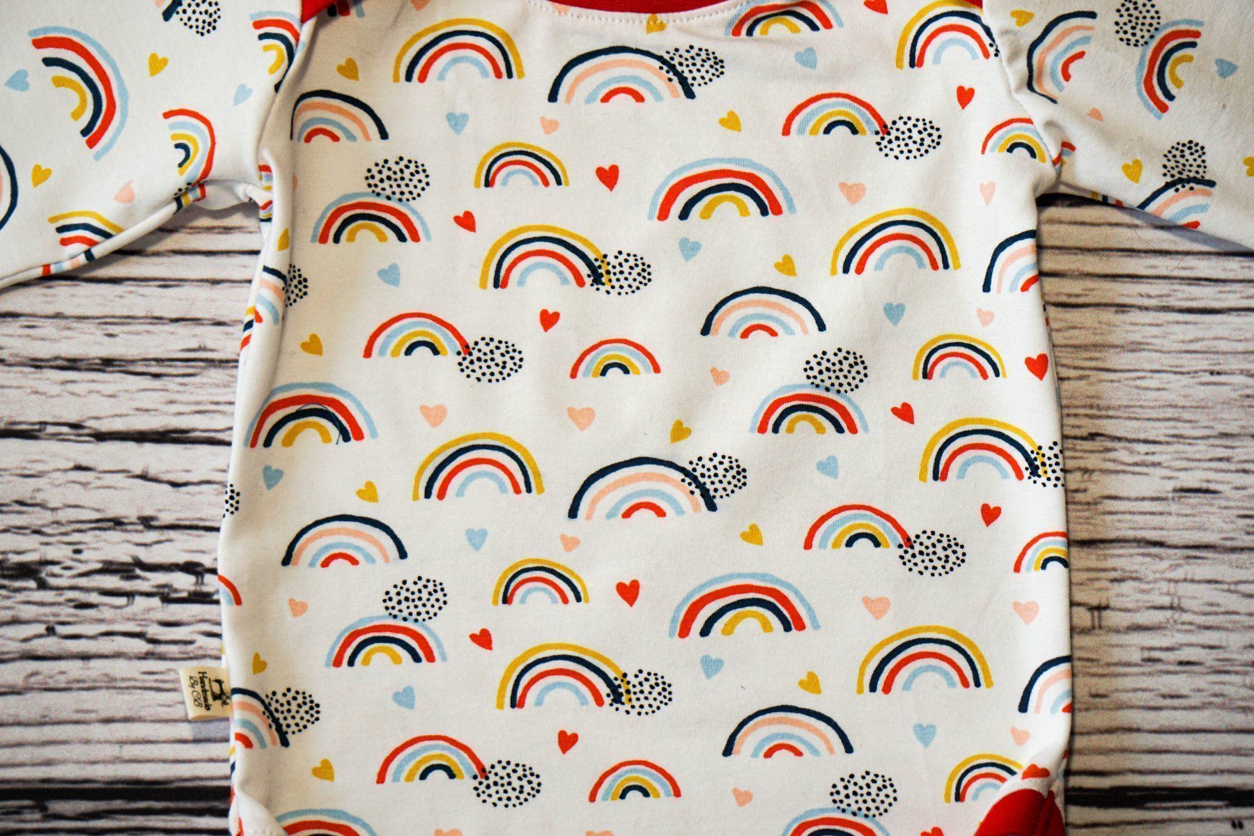Biancheria intima: Langarm Body mit Regenbogen 74/80 - NEU – Nuovo e nell'imballaggio originale da Zürich venduto da sambaum 3