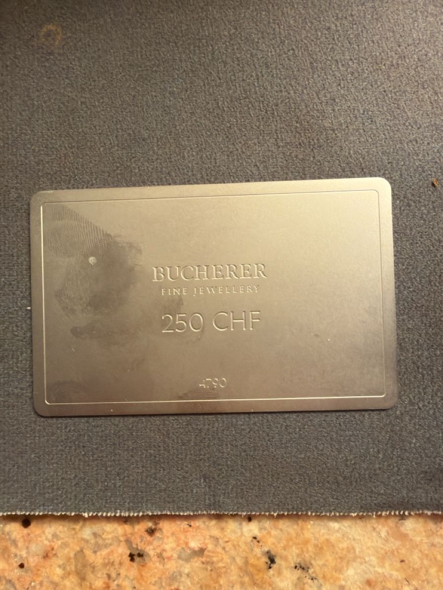 Gutscheine: Bon bucherer  – Neu und originalverpackt aus Yverdon-les-bains von Jetset22
