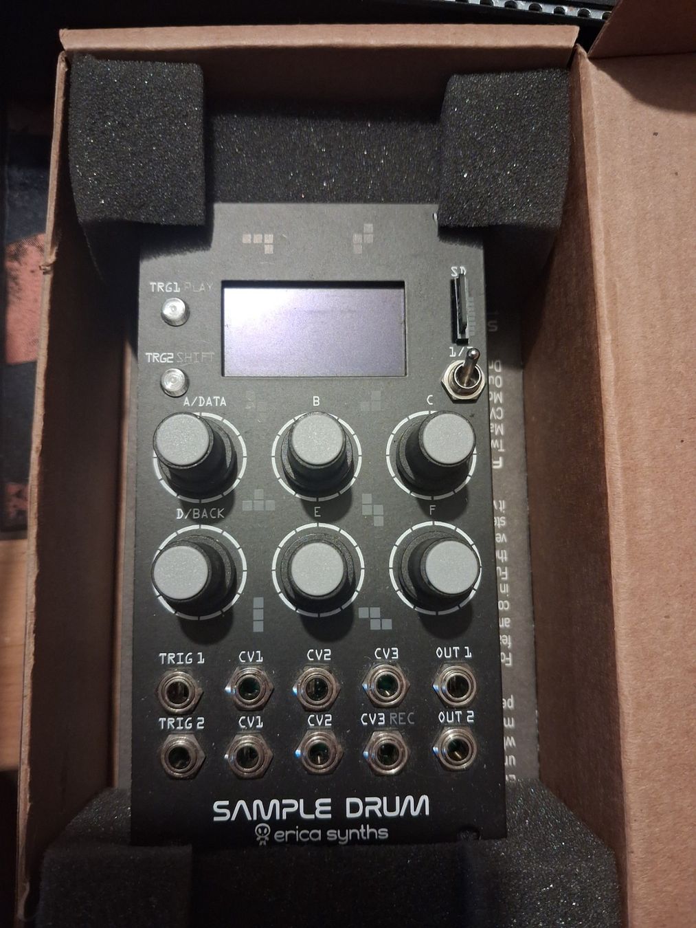 Erica Synths Instruments de musique: Erica synths Sample Drum – D'occasion à Ecublens VD par Baldrunner