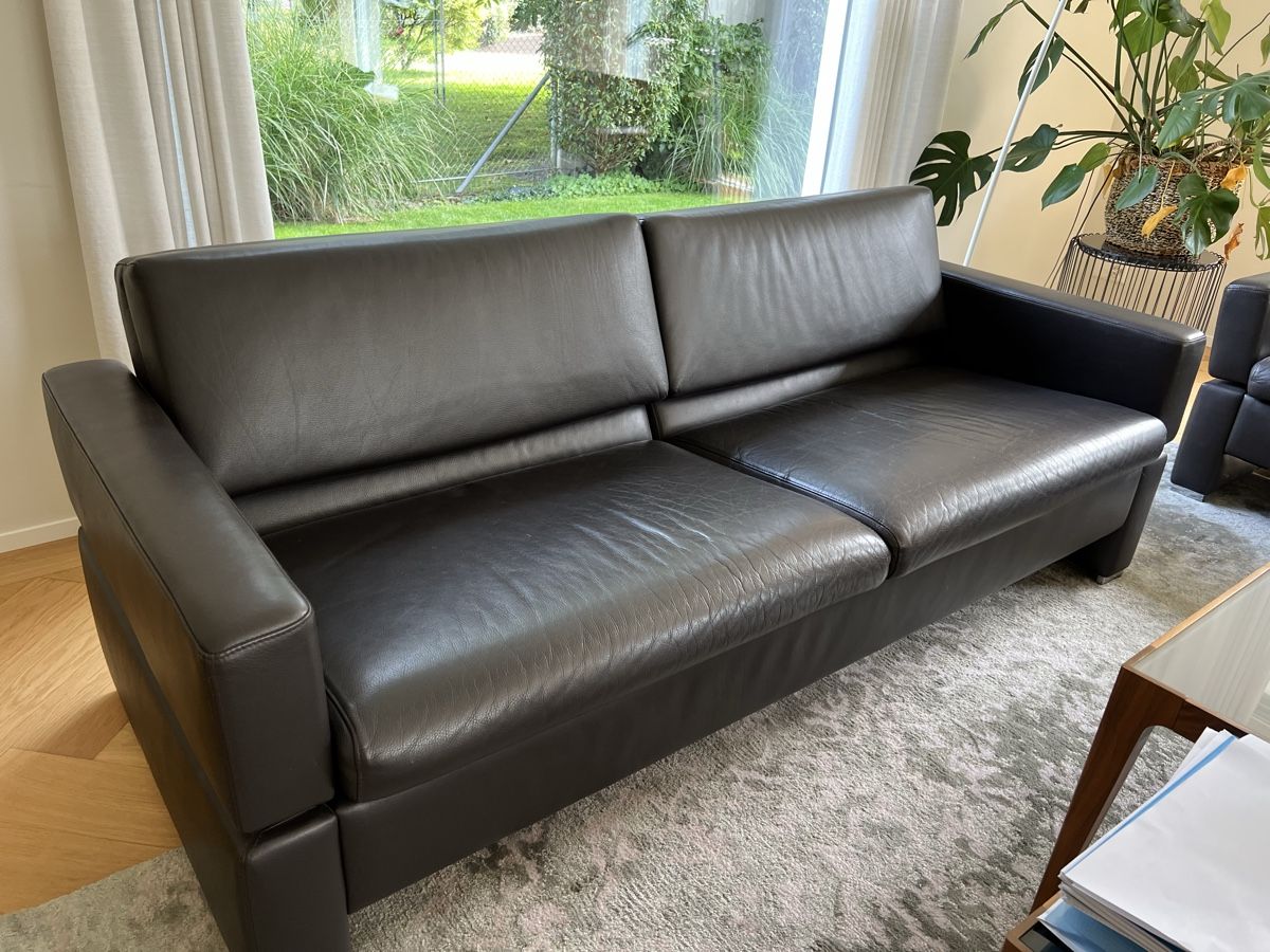 Brühl Sofas: 2x Brühl Echtleder Sofas – Gebraucht aus Steinach von Hitsch8