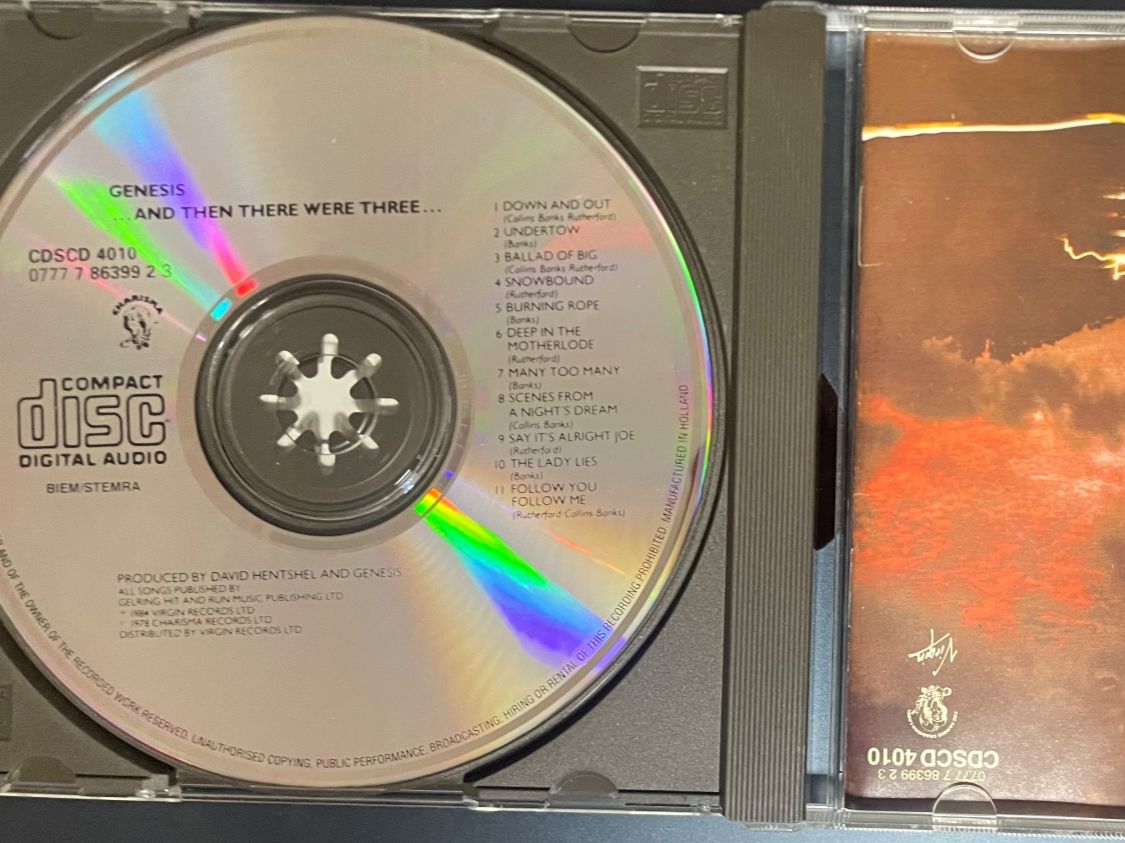 CDs: Genesis - and then there were three – D'occasion à Muri b. Bern par AdidasCollector 3