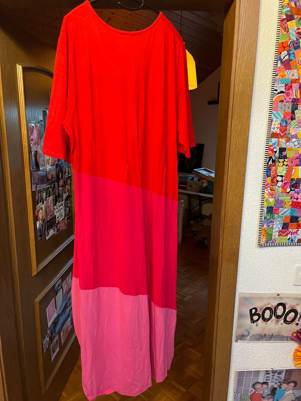 Kleider: Robe longue 48/50 Vincenzo Allocca rouge rose – Gebraucht aus Porrentruy von Madamebovary 1