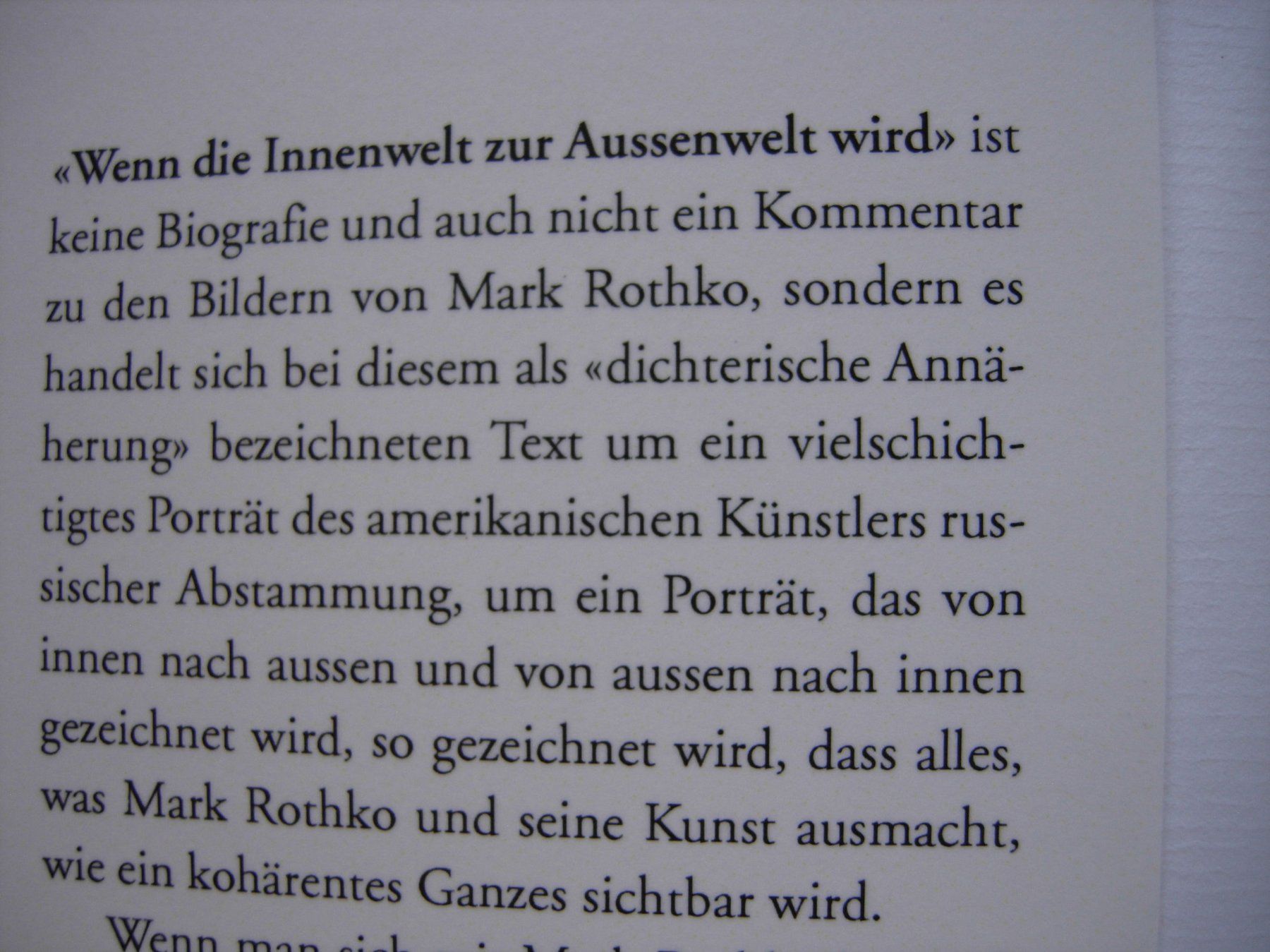 Libri: Buch - Mark Rothko von Emil Schwarz – Usato da Dübendorf venduto da rumpumpel 5