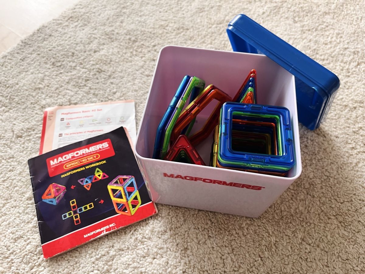 Kit di costruzioni: Magformers Basic Set, 40 Teile, inkl. Anleitungsheft – Usato da Zürich venduto da davidihagee 1