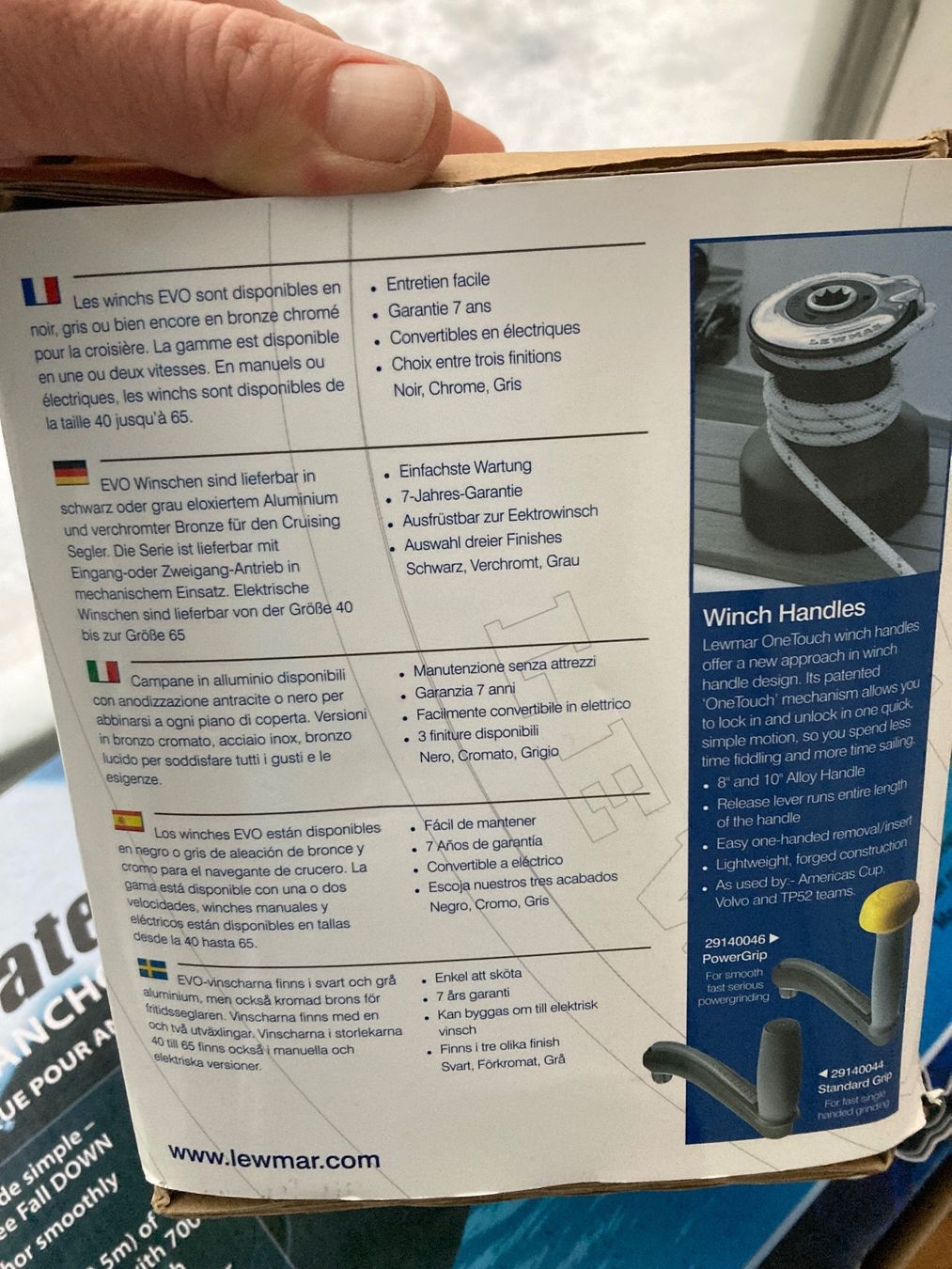 Boote: Lewmar Evo Winch – Neu und originalverpackt aus Fahrwangen von Rottweiler81 2