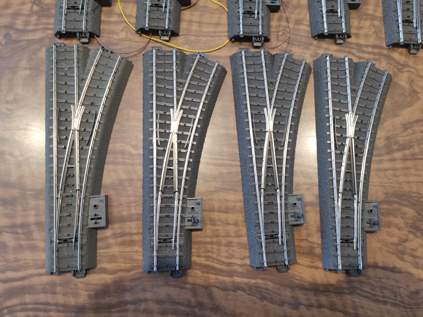 Märklin Modellini di ferrovie: 9x Märklin - Weichen rechts – Usato da St. Margrethen SG venduto da tribeli98 3