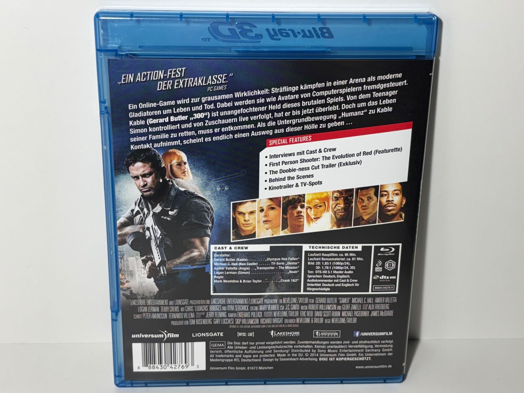 Tous les DVDs: Gamer Blu Ray 3D – D'occasion à Wilderswil par Sstriker 1