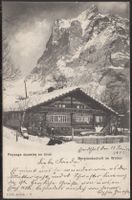 Berglandschaft im Winter  ( Stp.  Emdthal13.I.05 )